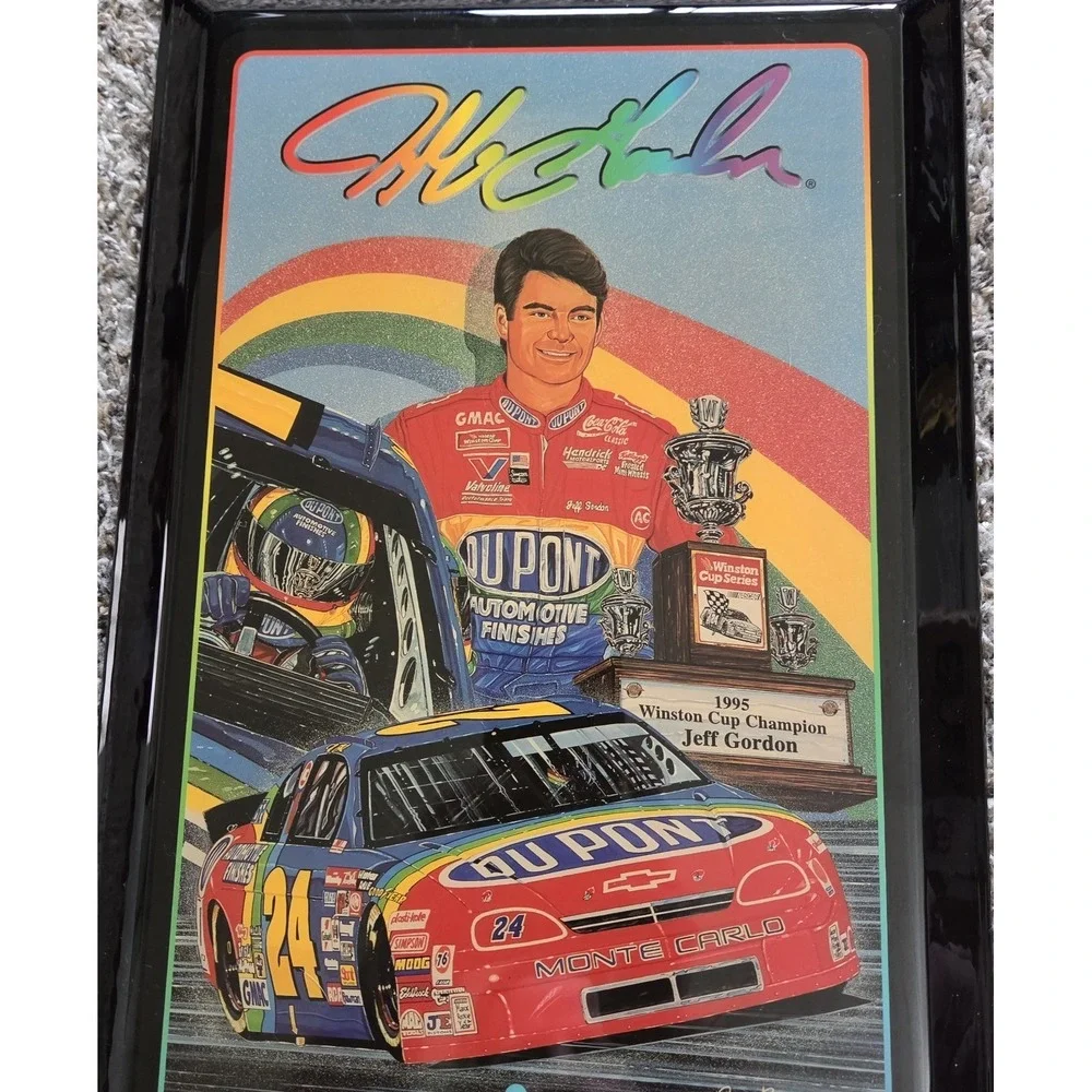 Nascar Winston Cup 1995 Jeff Gordon Limited Edition Wall‎ Clock